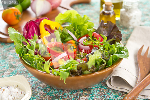 Image of Healthy vegetables salad