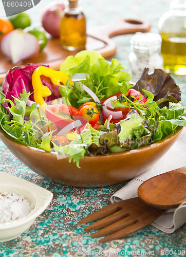 Image of Healthy vegetables salad