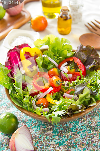 Image of Healthy vegetables salad