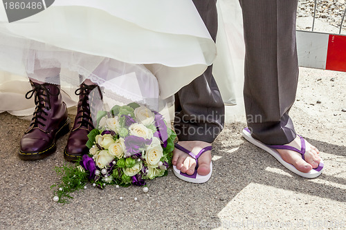 Image of Purple Shoes