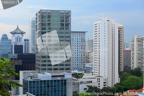 Image of buildings at Singapore