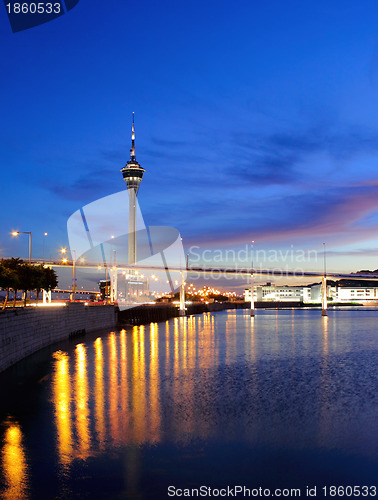 Image of Macau at night