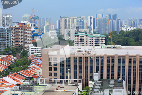 Image of buildings at Singapore