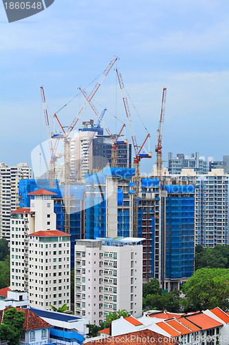 Image of construction site in Singapore