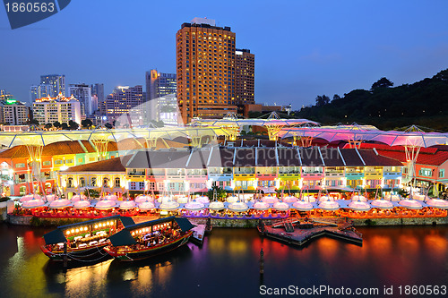 Image of Singapore skyline