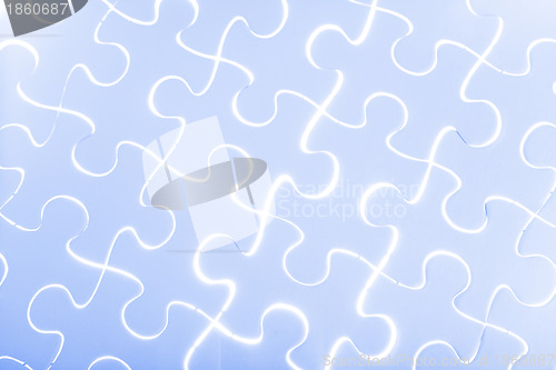 Image of Puzzle in blue