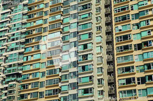 Image of apartment block in Hong Kong