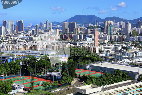 Image of downtown of Hong Kong