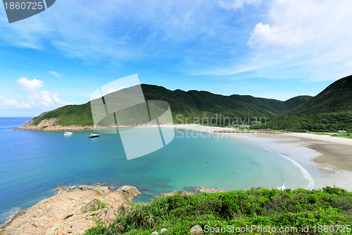 Image of beach in Hong Kong