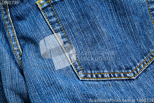Image of jeans texture