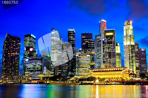 Image of Singapore skyline