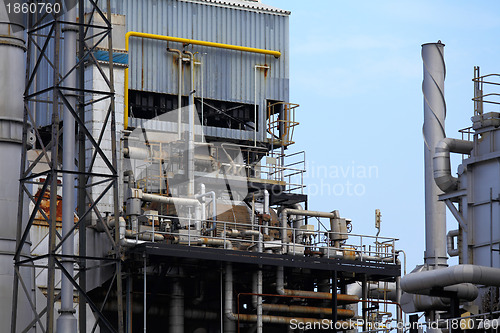 Image of Industrial building, Steel pipelines