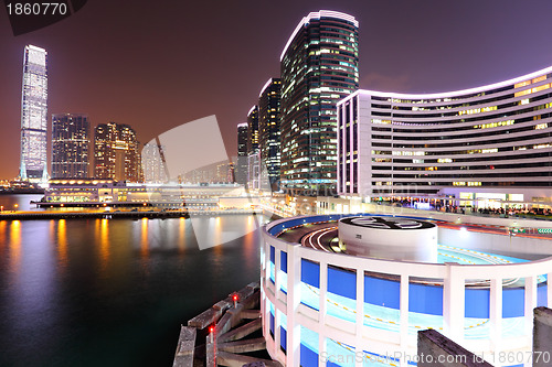 Image of kowloon at night