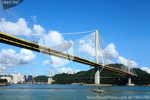 Image of Ting Kau Bridge in Hong Kong