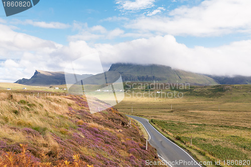 Image of A panoramic view of Isle of Skye (Scotland)