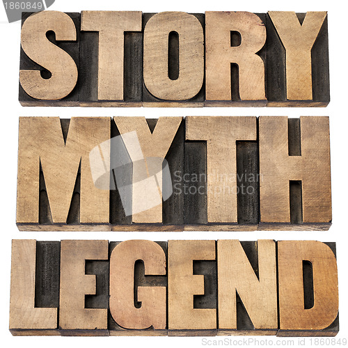 Image of story, myth, legend
