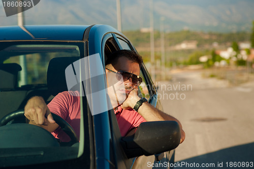 Image of Bored driver