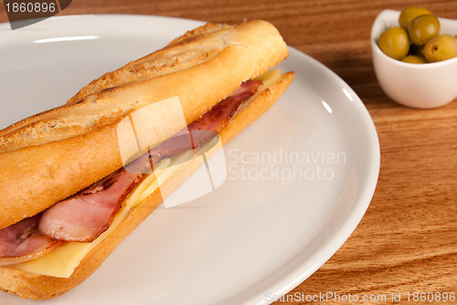Image of Bacon baguette