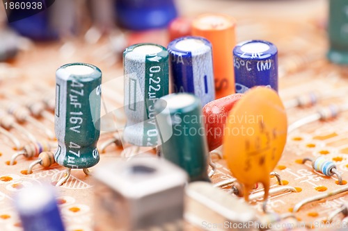 Image of electronic circuit board