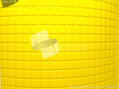 Image of Yellow fluted pattern Useful as background