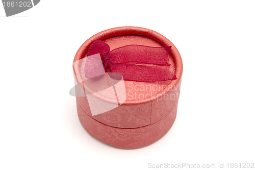 Image of Red jewelry box