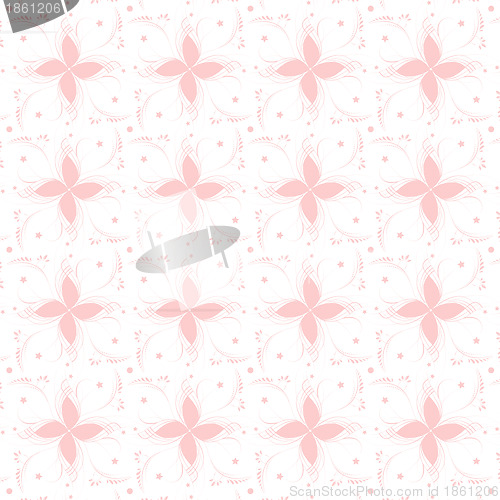 Image of Seamless Floral Pattern