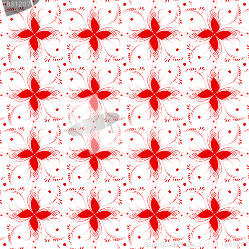 Image of Seamless Floral Pattern