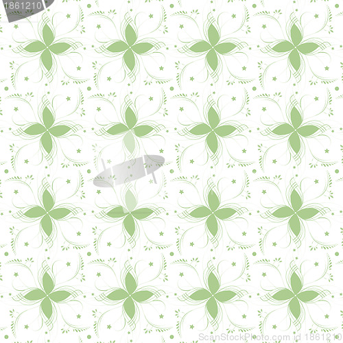 Image of Seamless Floral Pattern
