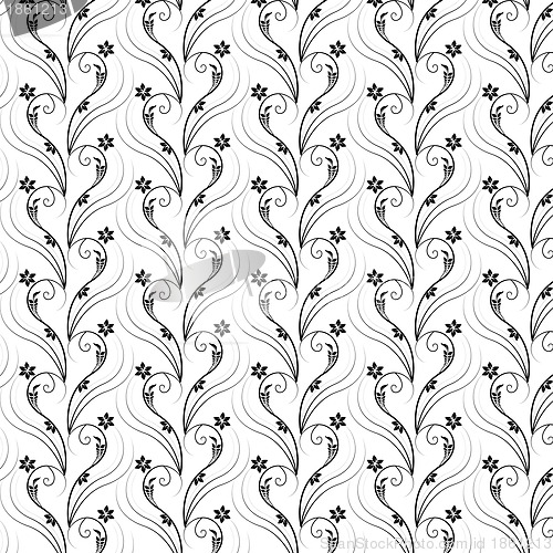 Image of Seamless Floral Pattern