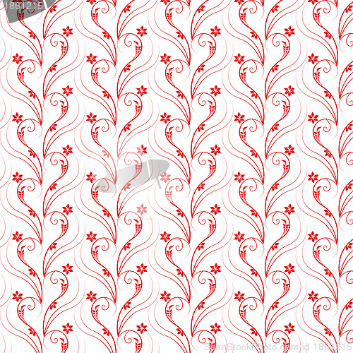 Image of Seamless Floral Pattern
