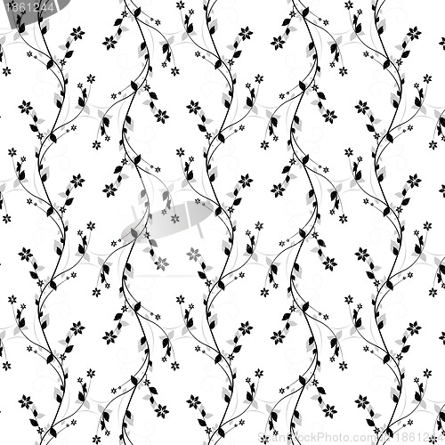 Image of Seamless Floral Pattern