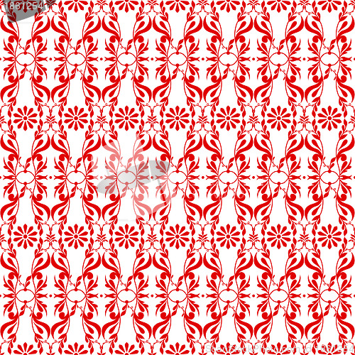Image of Seamless Floral Pattern