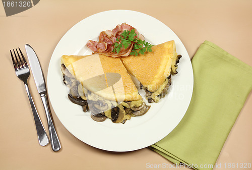 Image of Mushroom Omelette