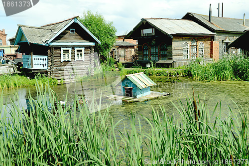 Image of Russian old rural view