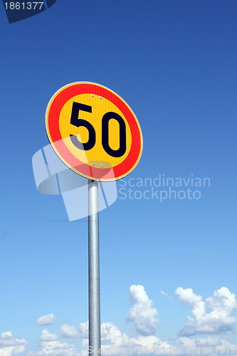 Image of Maximum Speed 50 km per hour