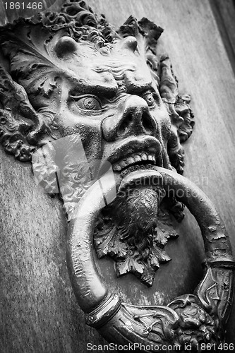 Image of Devil Head Door Knocker