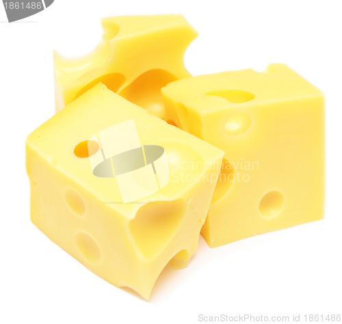 Image of cheese cubes