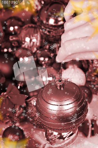 Image of Christmas decorations
