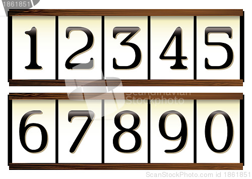 Image of Door numbers