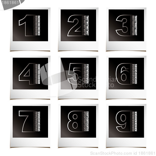 Image of Photo numbers