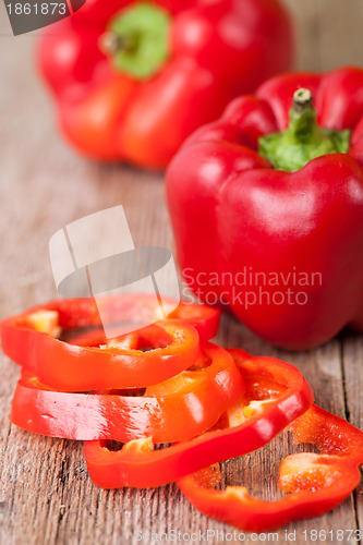 Image of red bell peppers 