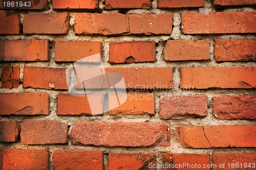 Image of Background of brick wall texture
