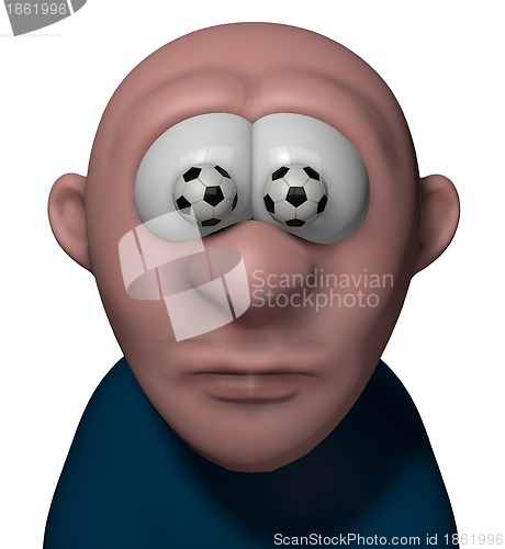 Image of soccer fan