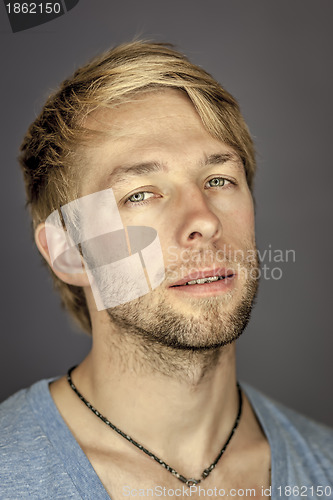 Image of young male portrait