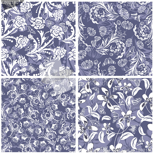 Image of seamless floral pattern