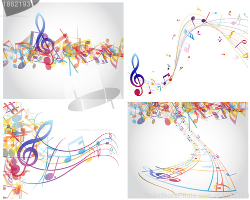 Image of Multicolour  musical 