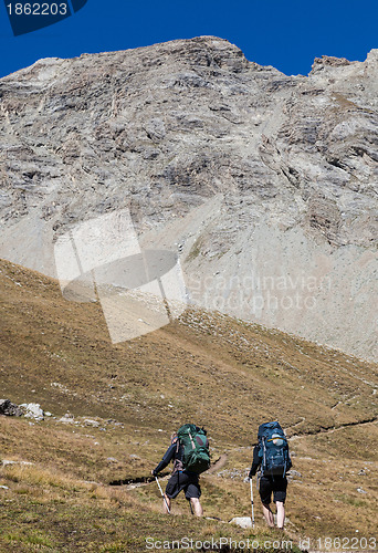 Image of Hiking in The Alps