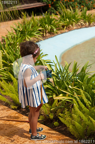 Image of Playing gardening