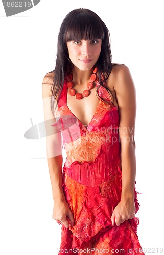 Image of portrait of beautiful girl