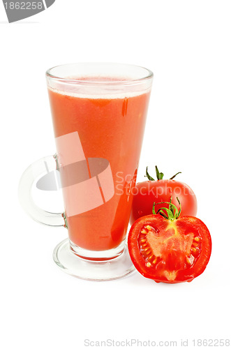 Image of Juice tomato in a tall glass